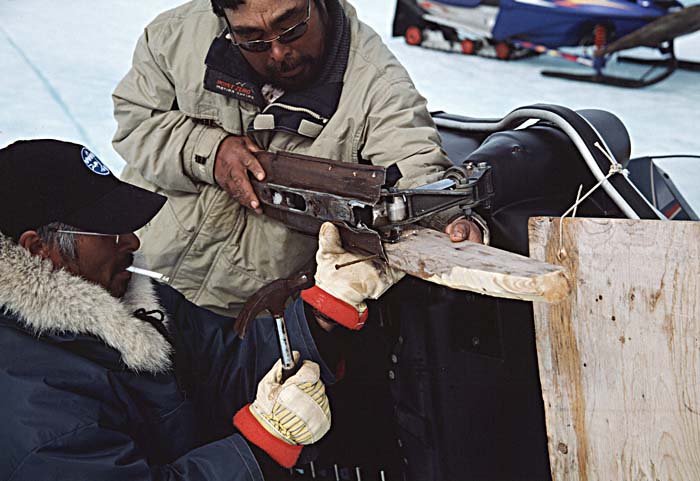 Inuit life in the Arctic.