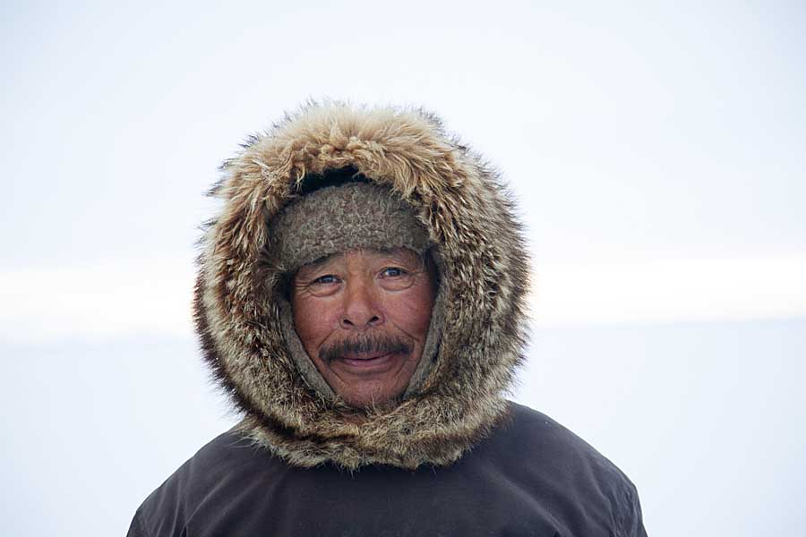 Inuit hunter.