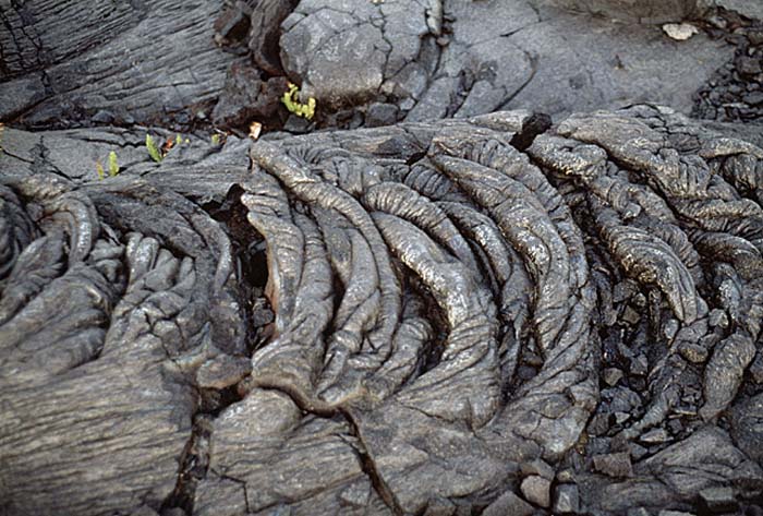 Volcanic activity.